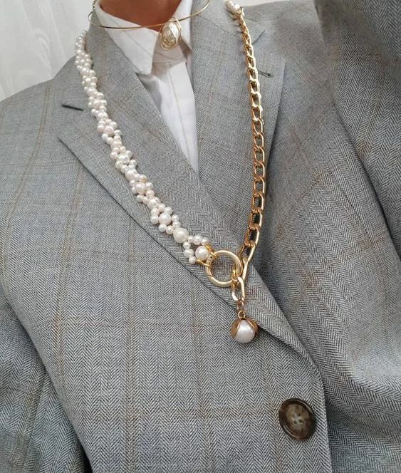 Нестандартные формы жемчужных украшений — тренд летних аксессуаров