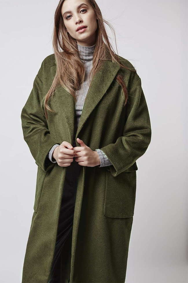 Длинные пальто