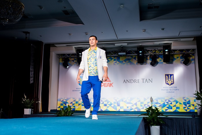 Андре Тан представив олімпійську форму для української збірної на Ігри ХХХІ Олімпіади 2016