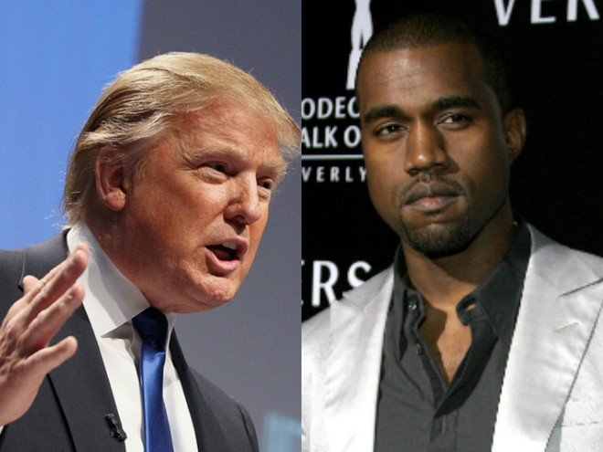 Дональд Трамп и Канье Уэст