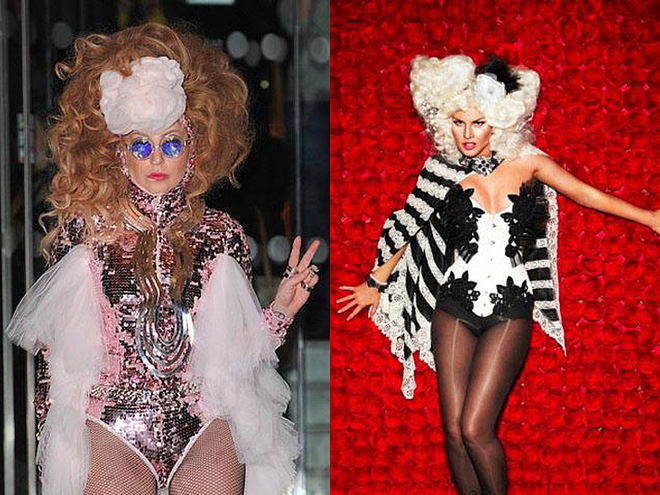 Леди Гага копирует Камалию