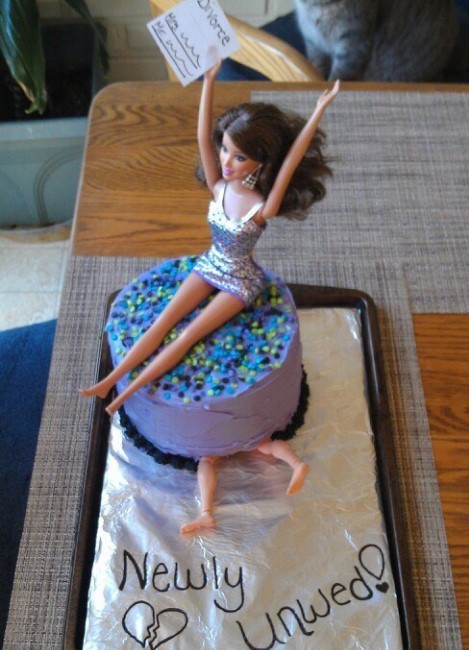 Креативные торты для разводов