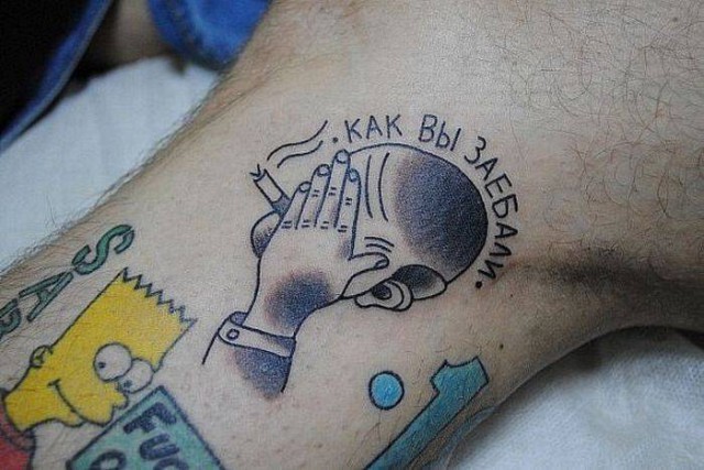 Топ идиотских тату