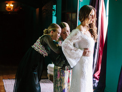 Cвадебное платье от сестер Олсен