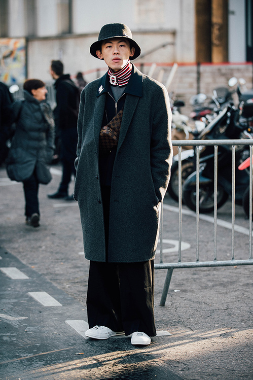 Как выглядеть стильно мужчине: 20+ стритстайл-луков с Недели моды в Париже