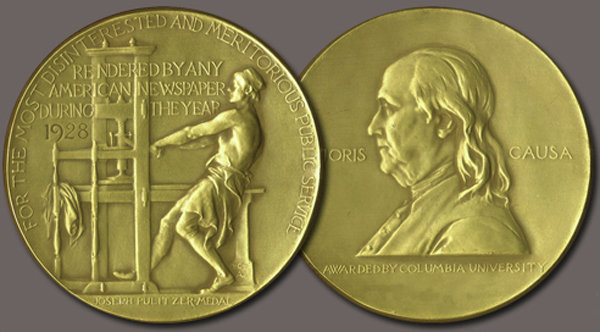 Медаль Пулитцеровской премии