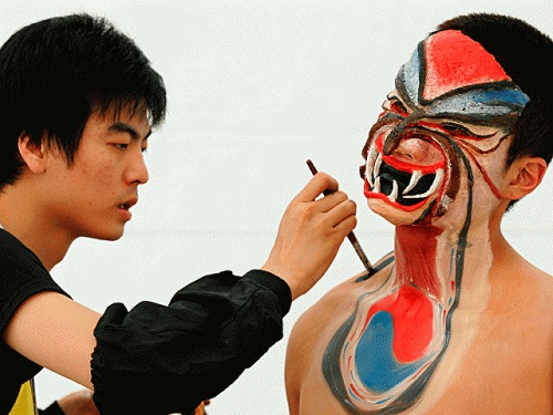 Фестиваль бодиарта в Австрии