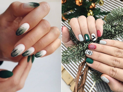 Новогодний маникюр с елочкой: интересные идеи (ФОТО)
