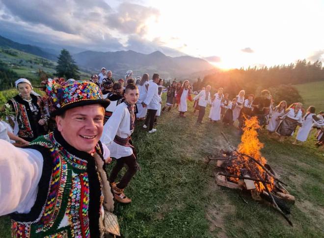 Дмитрий Комаров в Карпатах