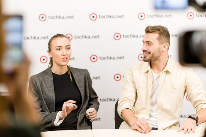 Анна Різатдінова та Олександр Прохоров у гостях у tochka.net