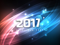 Современные обои на Новый год 2017