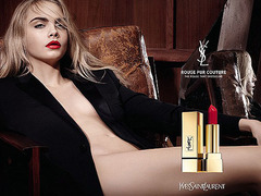 Кара Делевинь для YSL