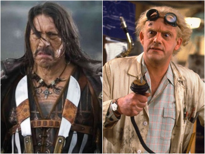 Дэнни Трехо и Кристофер Ллойд прилетели в Украину: первые фото легендарных актёров в Киеве