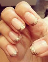 Манікюр з блискітками