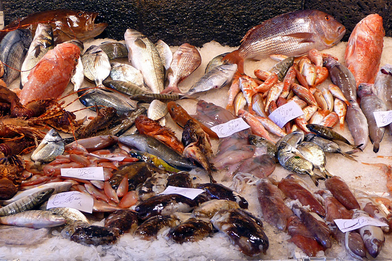 Рыбные маркеты Европы: Pescheria Market Catania Italy