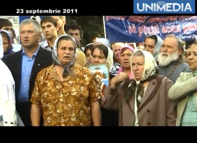 Протесты православных в Кишиневе