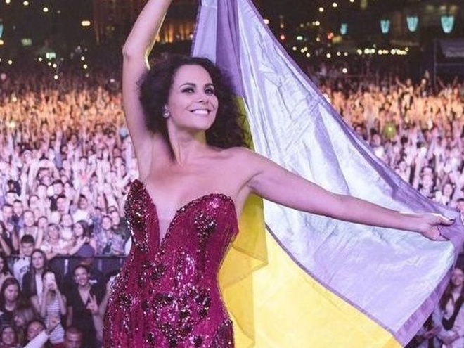 Каменських передумала відмовлятися від російськомовного репертуару