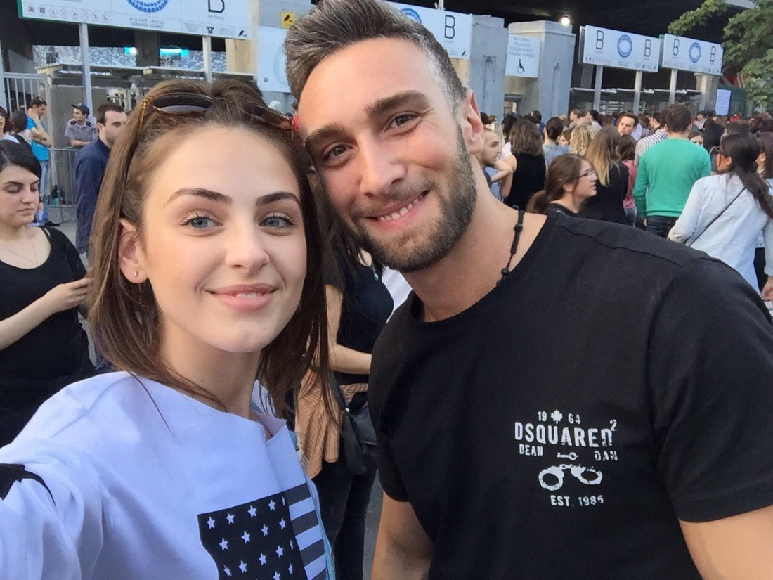 Иракли Макацария и Алена Лесык