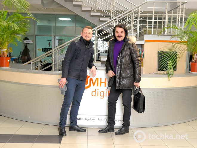 Павел Зибров и Женя Янович в гостях у tochka.net