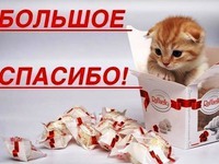 Открытка с Большим спасибо!
