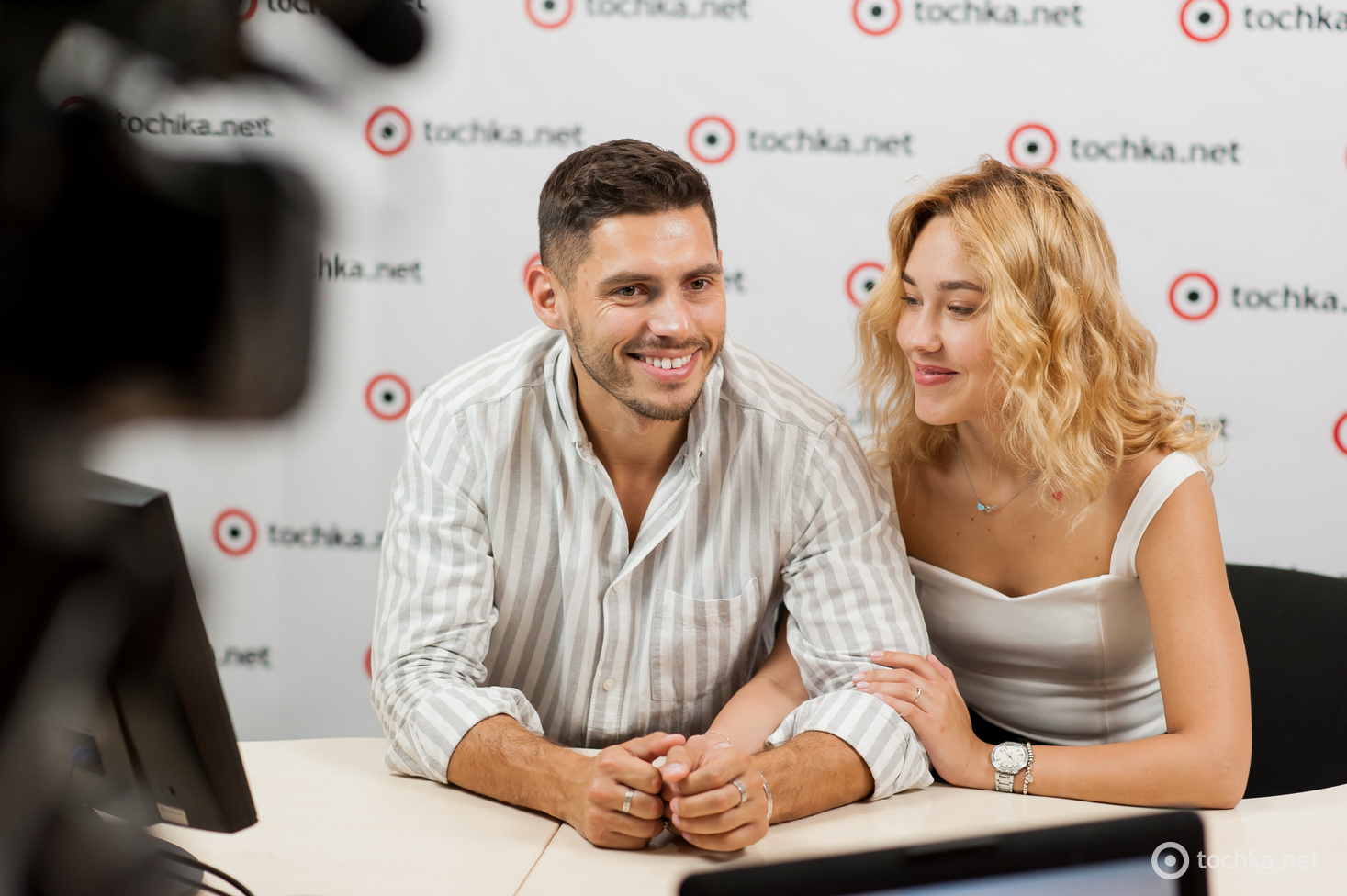 Никита Добрынин и Дария Квиткова в гостях у tochka.net