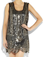 маленькое серебряное платье