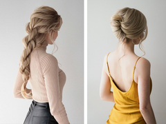 Красивые прически на День святого Валентина за 5 минут