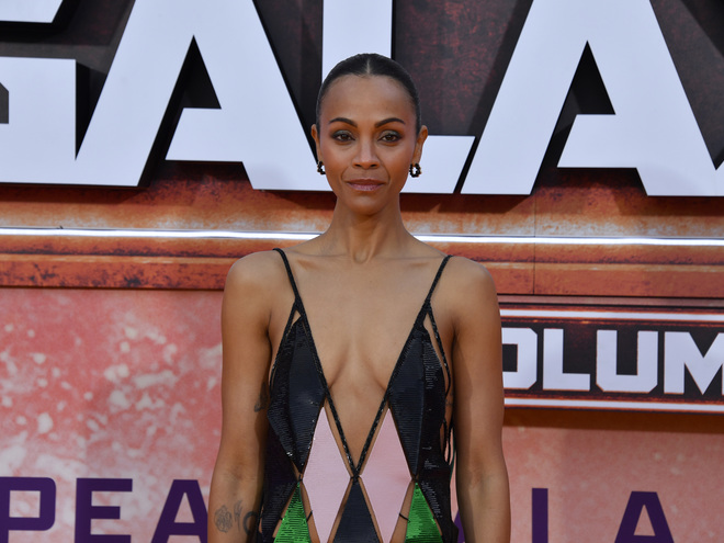 Зірка «Аватара» Зої Салдана пройшлася червоною доріжкою з трьома дітьми