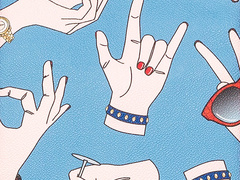 Сумки Trussardi Gestures вчать італійській жестикуляції