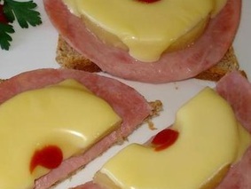 Бутерброды с ананасом Бутерброды с ананасом