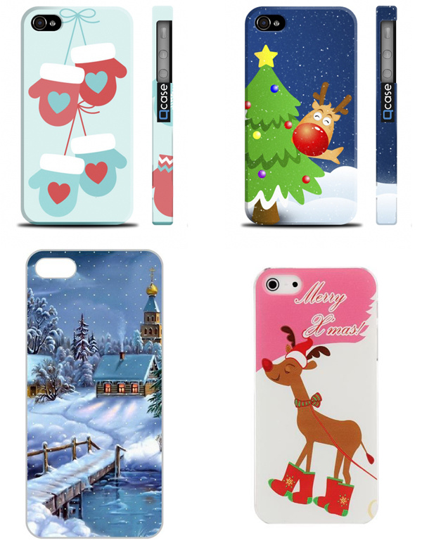 Зимние чехольчики для iphone