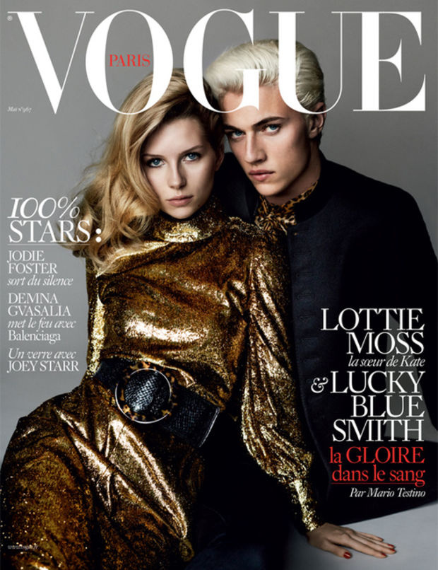 Лотті Мосс на обкладинці Vogue Paris
