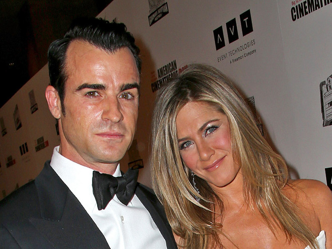 Дженнифер Энистон и Джастин Теру