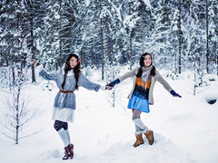 Зимняя юбка