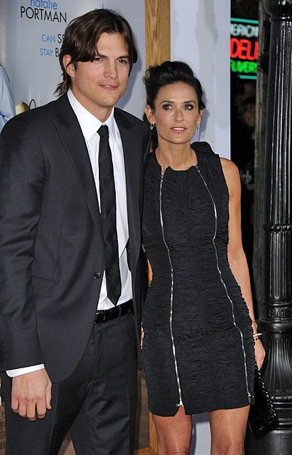 Деми Мур и Эштон Катчер