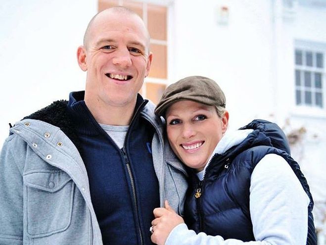 Зара Филлипс и Майк Тиндалл