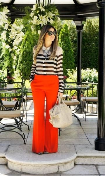 5 способов носить оранжевый оттенок