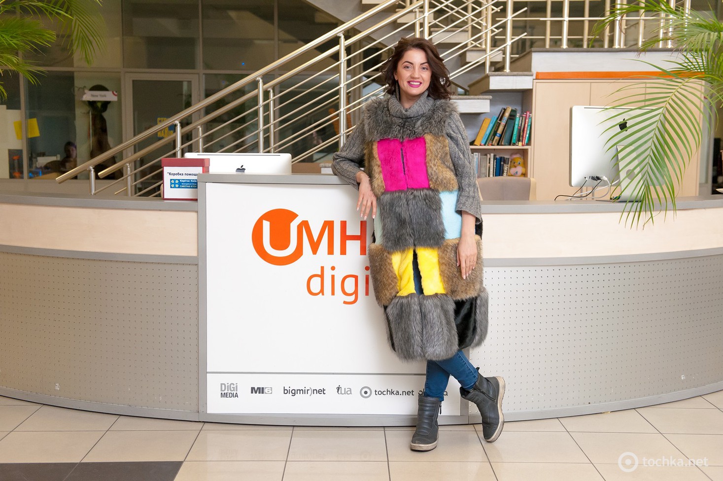 Оля Цибульская в гостях у tochka.net 