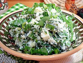 Первый весенний салат