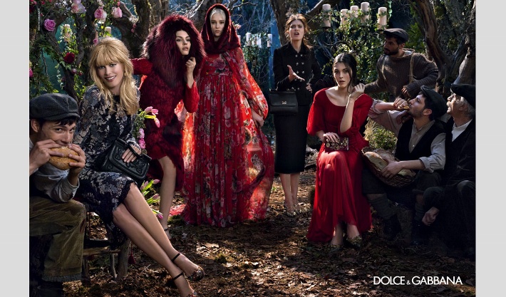 Рекламная кампания Dolce&Gabbana fw 14/15