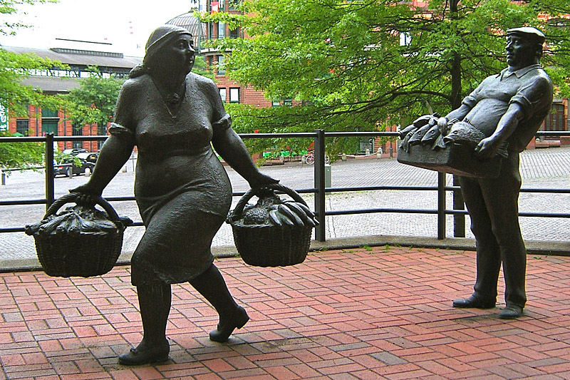 Рыбные маркеты Европы: Fischmarkt Hamburg-Altona