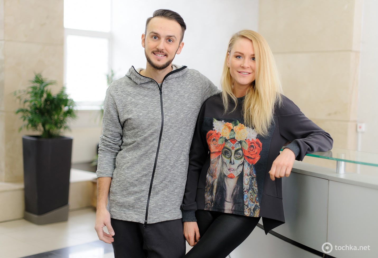 On I Ona в гостях у tochka.net