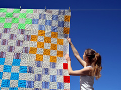 Как стирать одеяло