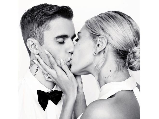 Джастин Бибер с женой Хейли