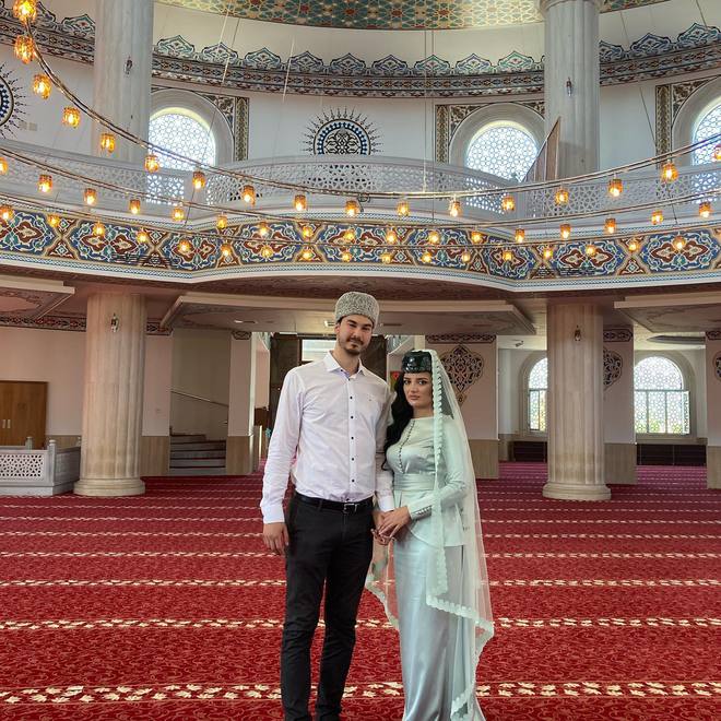 Назлы Сеитаблаева с мужем