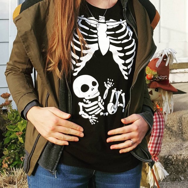 Креативные костюмы для беременных на Хэллоуин