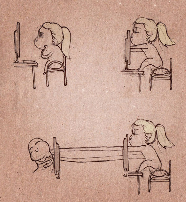 Подборка прикольных рисунков от Анастасии Лемовой!