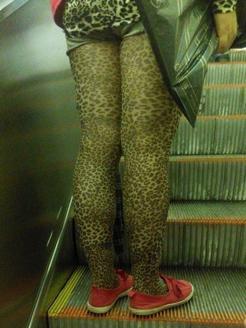 Странные люди в метро