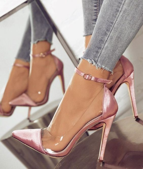 Сексуальная летняя обувь на каблуке