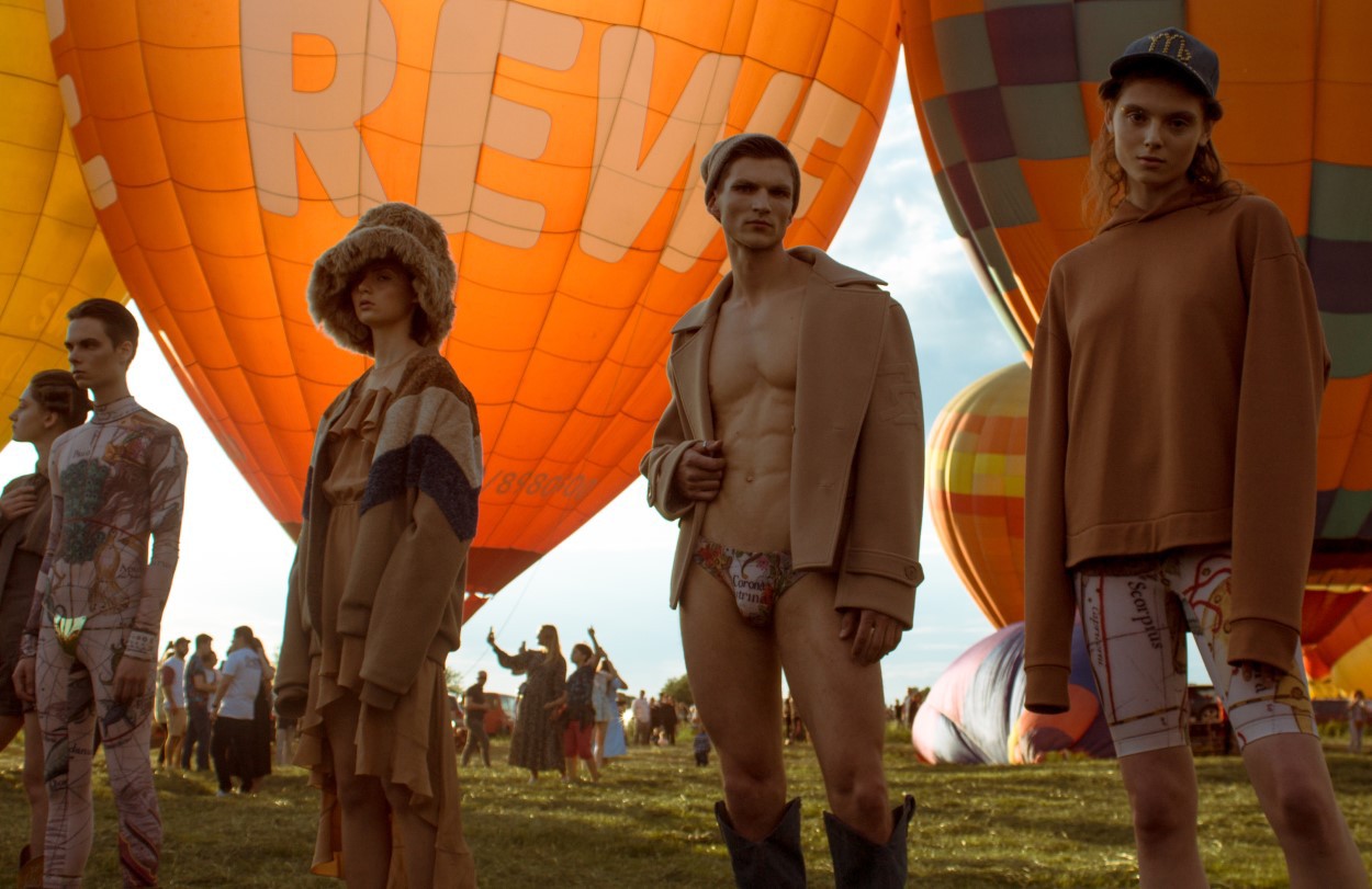 Украинский дизайнер Жан Грицфельдт на Frankfurt Fashion Week